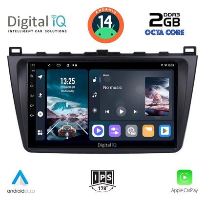 Digital IQ Ηχοσύστημα Mazda 6 2008-2012 με Bluetooth, USB, GPS