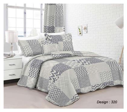 Dimcol 320 Σετ Μονό Γκρι 160x220cm 2τμχ