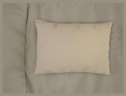 Dimcol Bebe Solid Βρεφική Μαξιλαροθήκη από 100% Βαμβάκι Beige 45x35εκ.