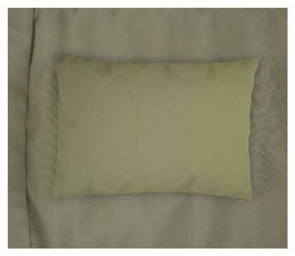 Dimcol Bebe Solid Βρεφική Μαξιλαροθήκη από 100% Βαμβάκι Olive 45x35εκ.