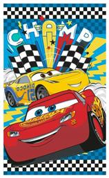 Dimcol Disney Cars Digital Print Βρεφική Πετσέτα Προσώπου/Χεριών Μπλε από το Aithrio