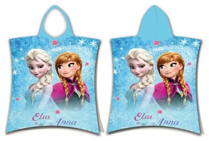 Dimcol Frozen Παιδικό Πόντσο Θαλάσσης 03 50x115cm σε Γαλάζιο χρώμα