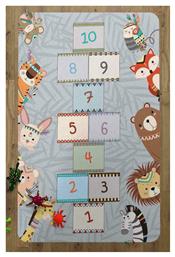 Dimcol Hopscotch 291 Παιδικό Χαλί Γκρι 135x200cm από το Aithrio