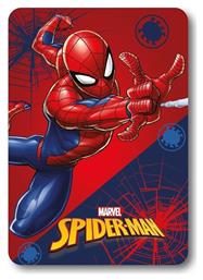 Dimcol Κουβέρτα Fleece Spider-man 100x140εκ. Red