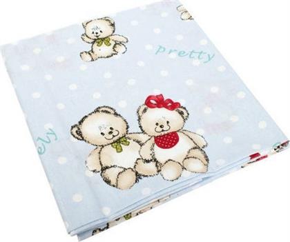 Dimcol Παπλωματοθήκη Two Lovely Bears 160x240cm 64 Blue από το Aithrio