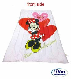 Dimcol Παιδικό Κουβερλί Μονό Minnie Πολύχρωμο 160x250εκ.