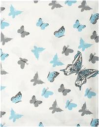 Dimcol Σετ Σεντόνια Butterfly 160x240cm 56 Sky Blue 3 τμχ από το Aithrio