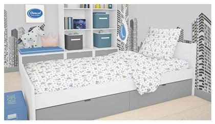 Dimcol Σετ Σεντόνια Elephant 160x240cm 174 Blue 2τμχ από το Designdrops