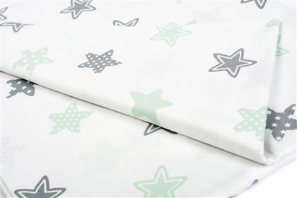 Dimcol Σετ Σεντόνια Κούνιας Star 120x160cm 101 Green από το Aithrio