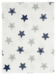 Dimcol Star Πάνα Αγκαλιάς Χασέ Μπλε 80x80εκ.