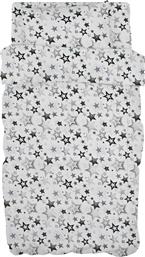 Dimcol Star Σετ Σεντόνια Μονά Βαμβακερά 120 Grey 160x240cm 3τμχ από το Aithrio