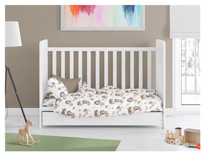 Dimcol Βρεφική Παπλωματοθήκη Bebe Beige 120x160εκ. από το 24home