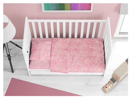 Dimcol Βρεφική Παπλωματοθήκη Bebe Premium Shadow Pink 120x160εκ. από το 24home