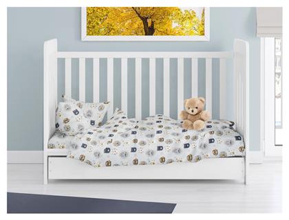 Dimcol Βρεφική Παπλωματοθήκη Bebe Sky Blue 120x160εκ. από το 24home