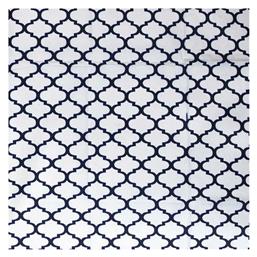 Dimcol Windows 176 Πάνα Αγκαλιάς Χασέ White-Dark Blue 80x80cm από το Aithrio