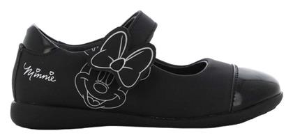 Disney Παιδικές Μπαλαρίνες Ανατομικές με Σκρατς Υφασμάτινες Μαύρες Minnie Mouse