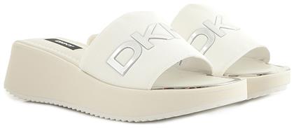 DKNY Mandy K1149004 Καλοκαιρινές Γυναικείες Πλατφόρμες σε Στυλ Παντόφλας