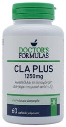 Doctor's Formulas CLA Plus Συμπλήρωμα Διατροφής 1250mg 60 κάψουλες