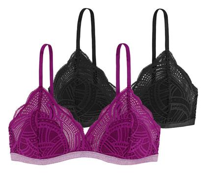 Dorina Φούξια Γυναικείο Bralette Σουτιέν 2Pack