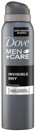 Dove Men+Care Invisible Dry Αποσμητικό 48h σε Spray 150ml από το Esmarket