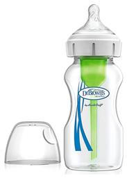 Dr. Brown's Γυάλινο με Θηλή Σιλικόνης για 0+ μηνών 270ml