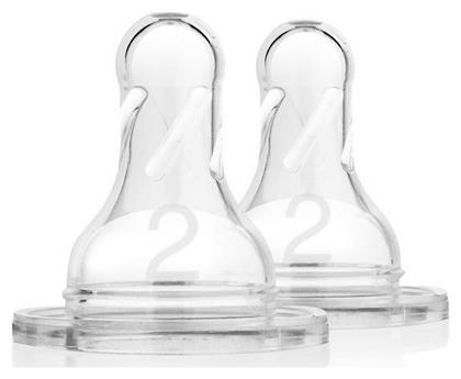 Dr. Brown's Θηλές Σιλικόνης για 3m+ 2τμχ