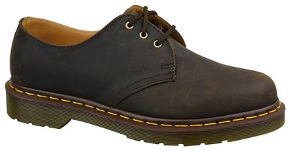 Dr. Martens Crazy Horse Δερμάτινα Ανδρικά Casual Παπούτσια Καφέ