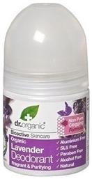 Dr.Organic Lavender Φυσικό Αποσμητικό σε Roll-On Χωρίς Αλουμίνιο 50ml από το Pharm24