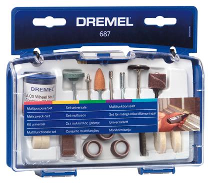 Dremel 687 Σετ Εξαρτημάτων Πολυεργαλείων 52τμχ 26150687JA