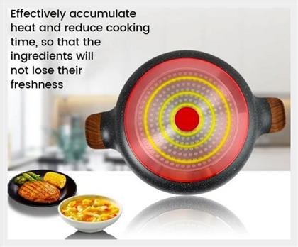 DSP CA004-S05 Σετ Κατσαρόλες από Αλουμίνιο Black 3τμχ