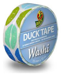 Duck Αυτοκόλλητη Washi Ταινία Διακόσμησης Aqua Kiss 1τμχ 15mm x 10m
