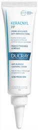 Ducray Keracnyl PP 24ωρη Κρέμα Προσώπου για Ατέλειες & Ακμή 30ml από το Pharm24