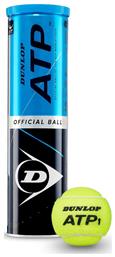 Dunlop ATP Μπαλάκια Τένις για Τουρνουά 4τμχ από το E-tennis