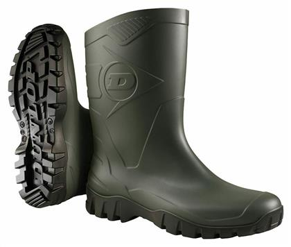 Dunlop Dee Αντιολισθητικές Unisex Γαλότσες Εργασίας Κνήμης σε Πράσινο Χρώμα από το Blooza