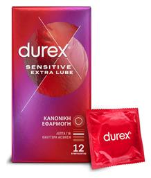 Durex Προφυλακτικά Sensitive Extra Lube Λεπτά