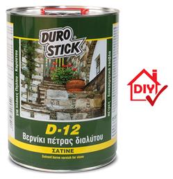 Durostick D-12 Βερνίκι Εμποτισμού Διαλύτου Άχρωμο Σατινέ 1lt από το Esmarket