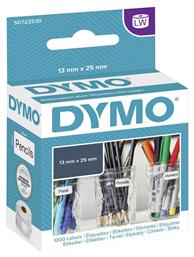 Dymo 11353 1000 Αυτοκόλλητες Ετικέτες σε Ρολό για Εκτυπωτή Ετικετών 24x12mm από το Plus4u