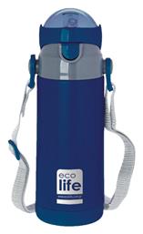 Ecolife Παγούρι Θερμός Μπλε 400ml