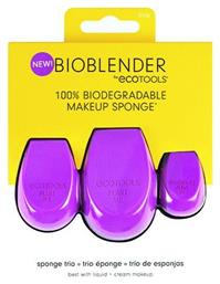 EcoTools Σετ με Σφουγγαράκια Μακιγιάζ για Foundation Bioblender Trio 3τμχ