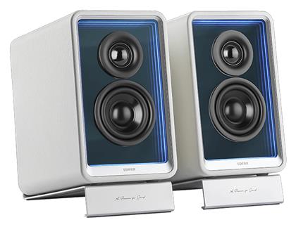 Edifier QR65 Αυτοενισχυόμενα Ηχεία με Bluetooth 65W (Ζεύγος) Λευκά