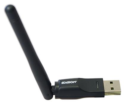 Edision 07-02-0002 Ασύρματος USB Αντάπτορας Δικτύου 150Mbps