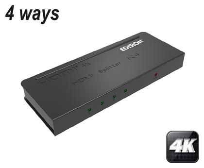 Edision 4K 1x4 HDMI Splitter 07-07-0102 από το e-shop