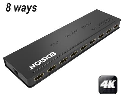 Edision 4K 1x8 HDMI Splitter 07-07-0103