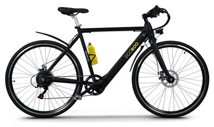 Egoboo E-Treck 28'' Μαύρο Ηλεκτρικό Ποδήλατο Trekking με 6 Ταχύτητες και Δισκόφρενα