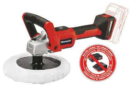 Einhell CE-CP 18/180 Li E-Solo Περιστροφικός Αλοιφαδόρος Solo με Ρύθμιση Στροφών από το e-shop