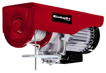 Einhell Ηλεκτρικό Παλάγκο TC-EH 600 για Φορτίο Βάρους έως 300kg σε Κόκκινο Χρώμα