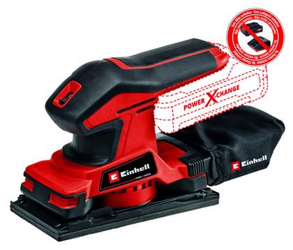 Einhell TC-OS 18/187 Li Solo Παλμικό Τριβείο 18V Solo με Σύστημα Αναρρόφησης από το e-shop