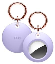 Elago Basic Θήκη Μπρελόκ Σιλικόνης για AirTag Lavender από το Uniqueshop