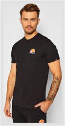 Ellesse Canaletto Αθλητικό Ανδρικό T-shirt Μαύρο Μονόχρωμο