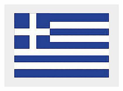 Ελληνική Σημαία Μαγνητάκι 8x5.5εκ.